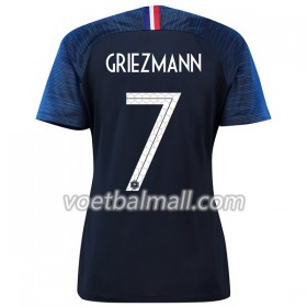Goedkope Frankrijk Griezmann 7 Dames Thuisshirt WK voetbal 2018